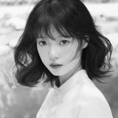 黑白高级头像女