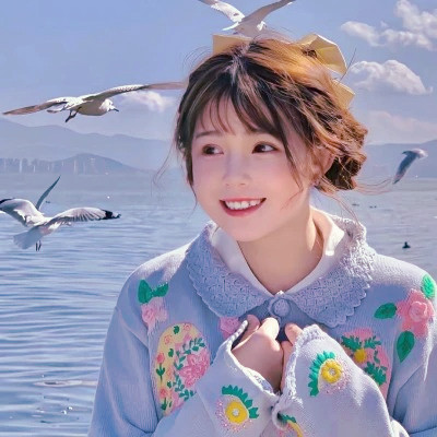 仙气飘飘的小清新女生头像图片