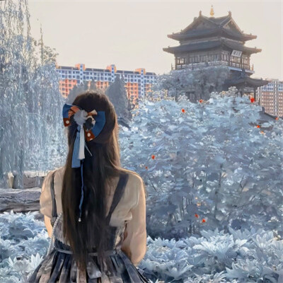 女生头像意境唯美真人图片