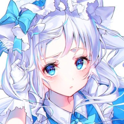 可爱漂亮微信女孩卡通头像图片