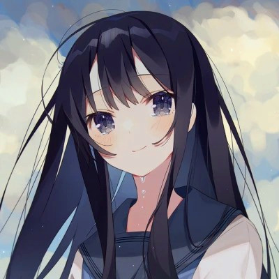 可爱漂亮微信女孩卡通头像图片