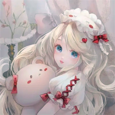 可爱漂亮微信女孩卡通头像图片
