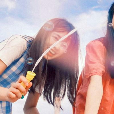 高级感港风闺蜜头像图片