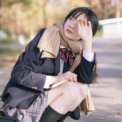 甜美干净温柔的女生头像真人