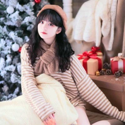 甜美干净温柔的女生头像真人