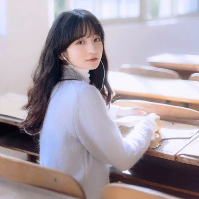 甜美干净温柔的女生头像真人