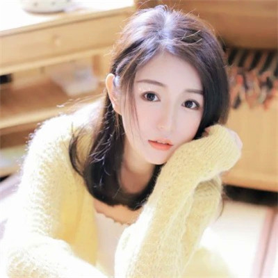 甜美干净温柔的女生头像真人