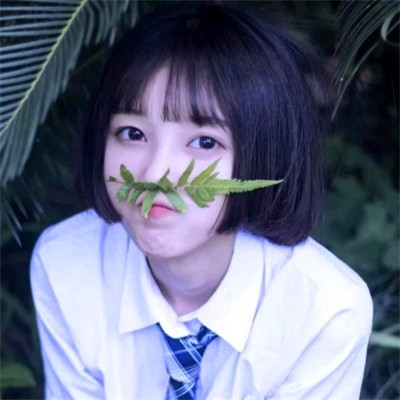 女生头像干净简约治愈系唯美图片