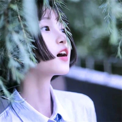 女生头像干净简约治愈系唯美图片