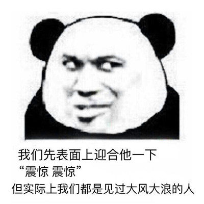 熊猫头表情包头像
