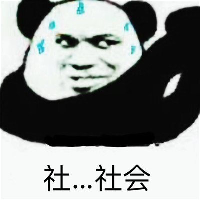熊猫头表情包头像