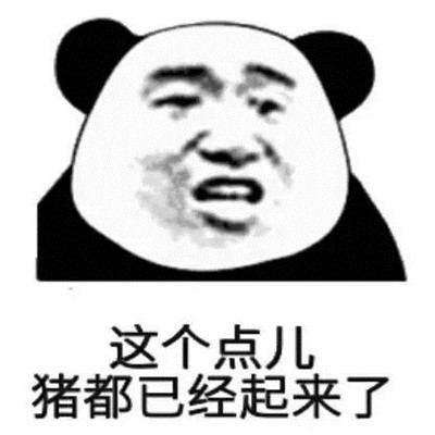 熊猫头表情包头像