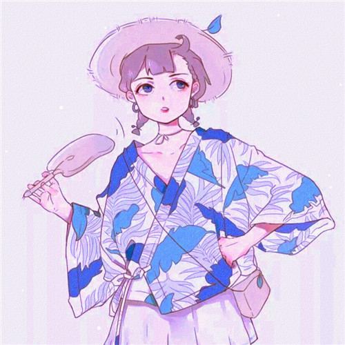 闺蜜头像动漫可爱