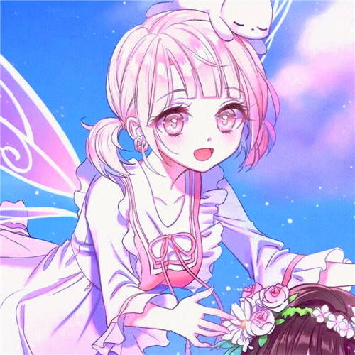 二人闺蜜头像动漫