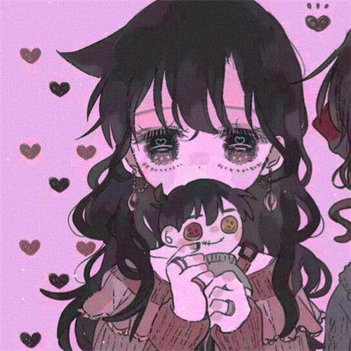 二人闺蜜头像动漫