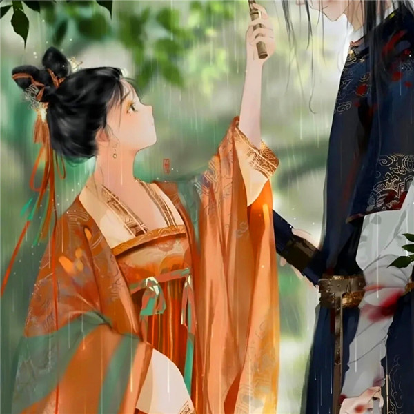 情头古风唯美动漫