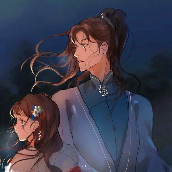 情头古风唯美动漫