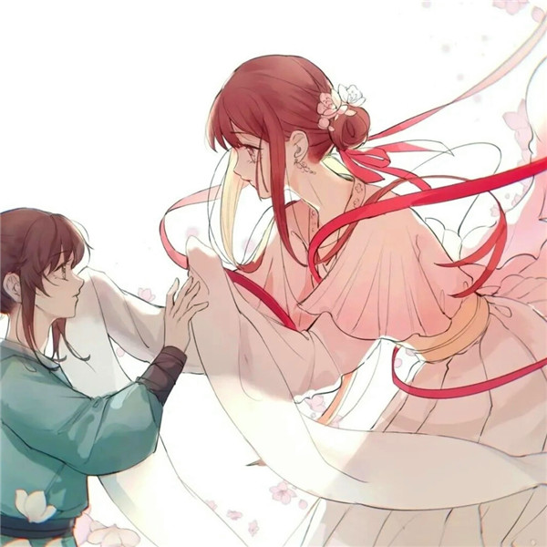 情头古风唯美动漫