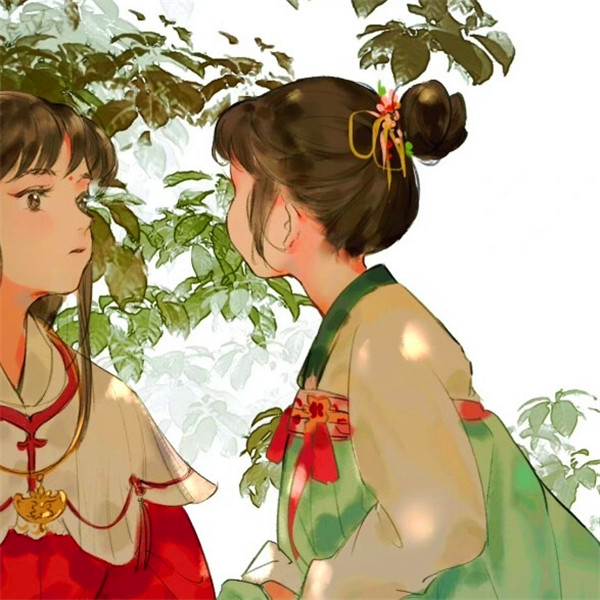 情头古风唯美动漫
