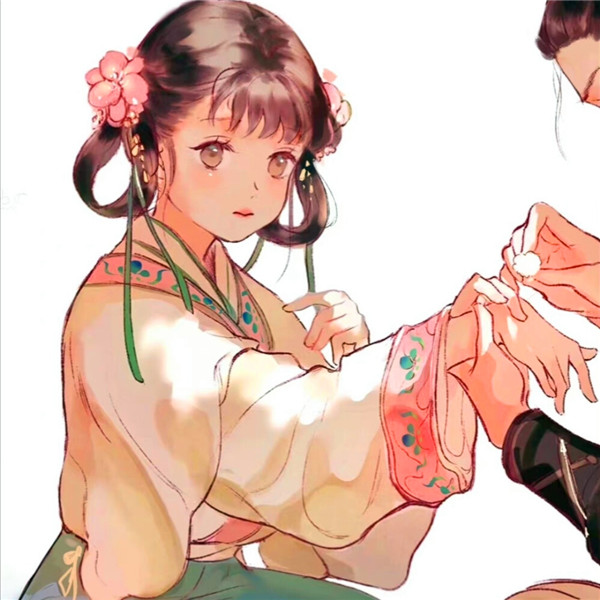情头古风唯美动漫