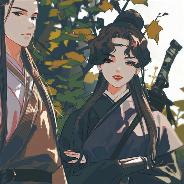 情头古风唯美动漫