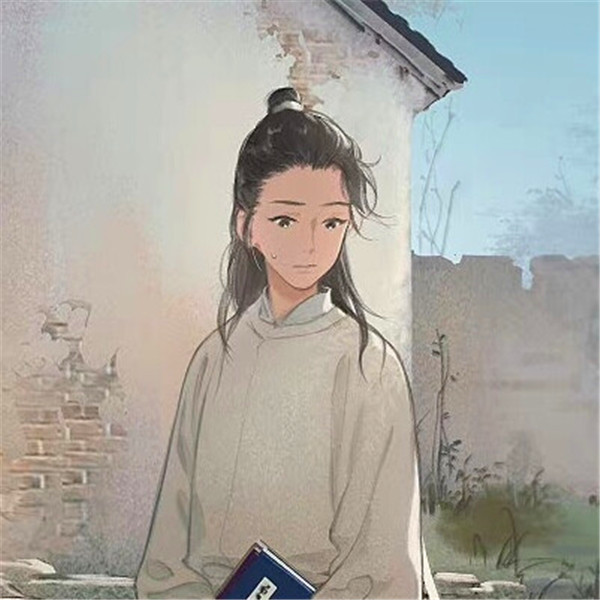 动漫CP古风情侣头像一对两张图片