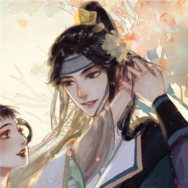 稀有神仙情侣头像古风
