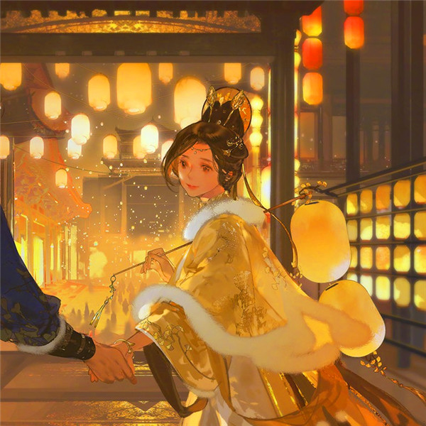 稀有神仙情侣头像古风