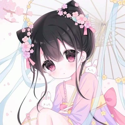 萌系可爱的动漫女生头像图片
