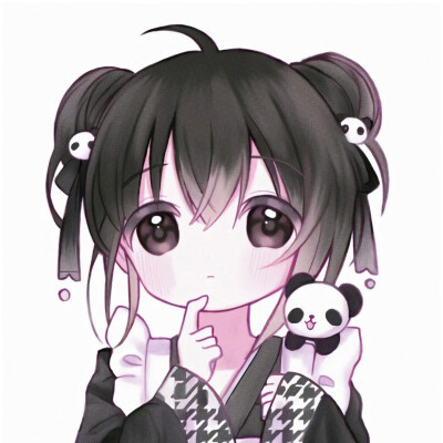 萌系可爱的动漫女生头像图片