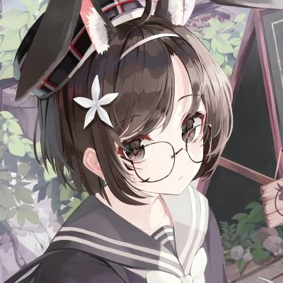 可爱的头像女生萌萌 动漫 卡通