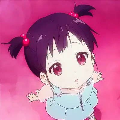 动漫粉系少女头像可爱图片