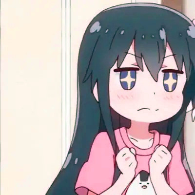 动漫粉系少女头像可爱图片