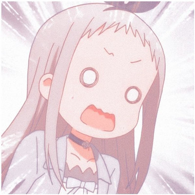 粉色系少女头像可爱