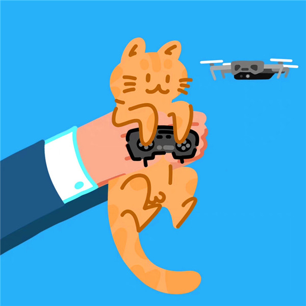手绘可爱猫咪被抓团体头像图片
