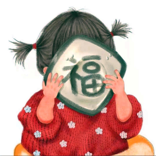 情头卡通可爱一男一女图片