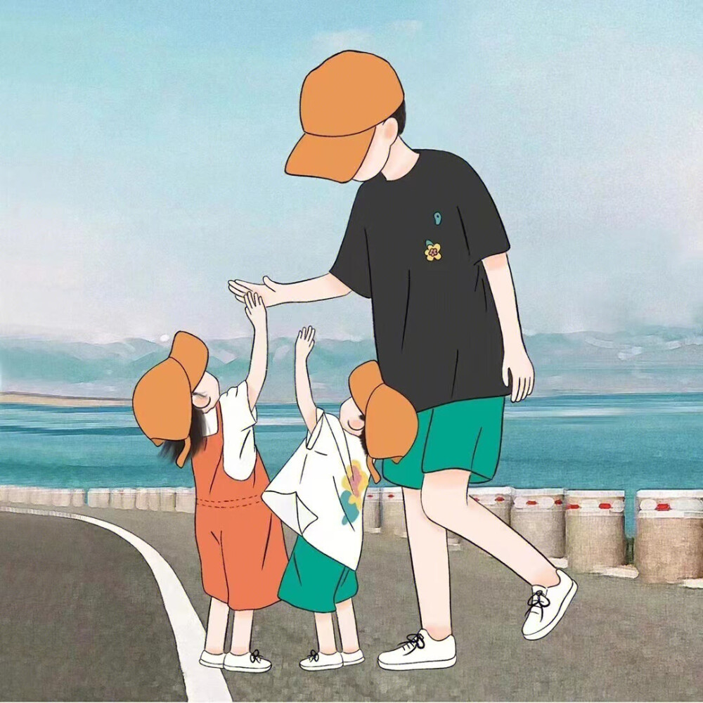 亲子头像一家三口