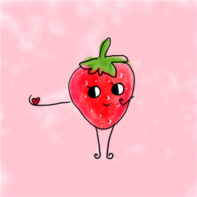 小草莓头像图片