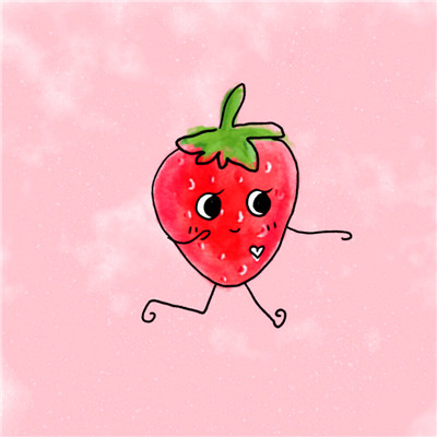 小草莓头像图片