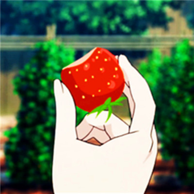 小草莓头像图片