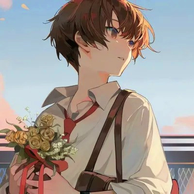私藏高级小众感头像男生动漫图片