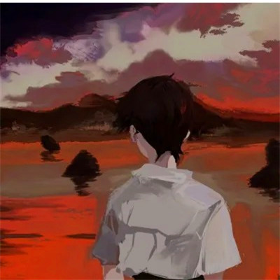 私藏高级小众感头像男生动漫图片