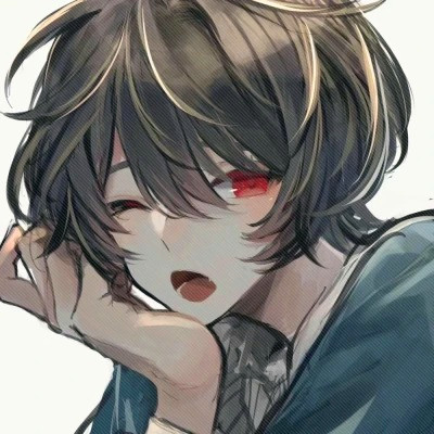 私藏高级小众感头像男生动漫图片