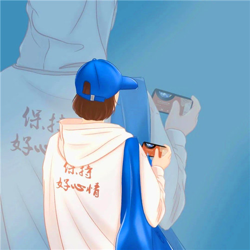甜蜜情侣头像一人一半
