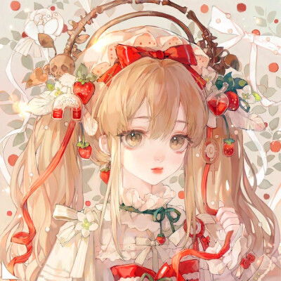 超好看二次元少女头像
