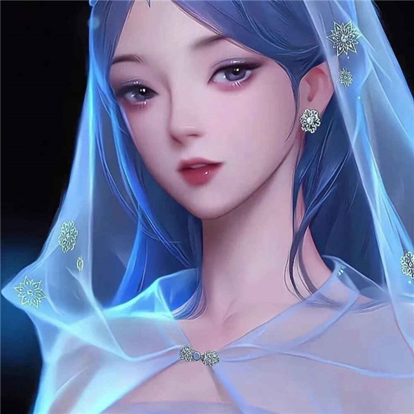 神仙王者绘画女生头像图片