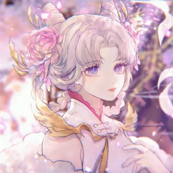 神仙王者绘画女生头像图片