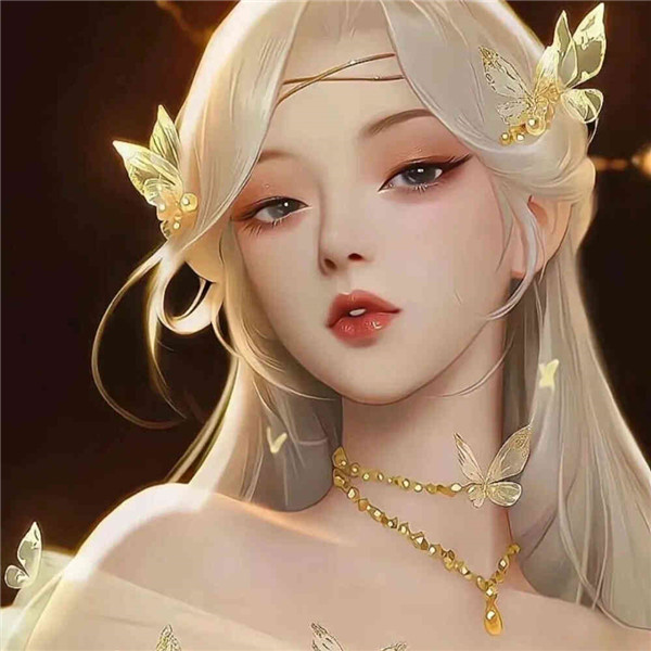 神仙王者绘画女生头像图片
