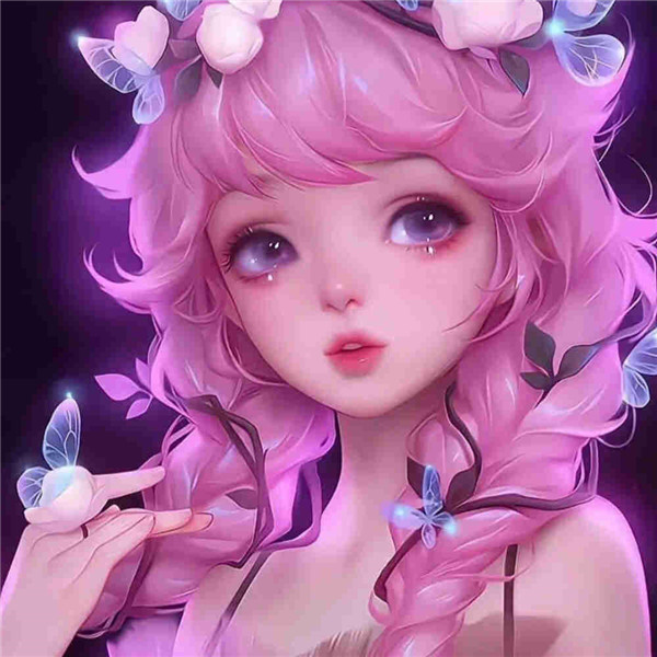 神仙王者绘画女生头像图片