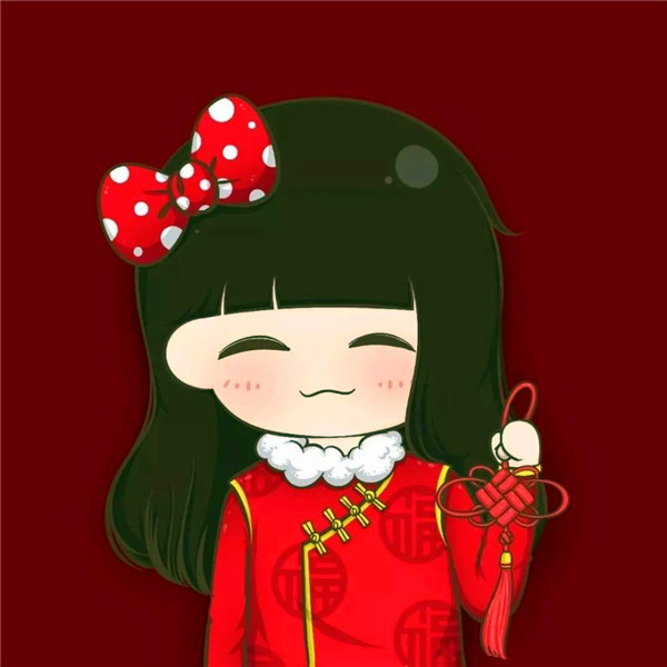 过年喜庆头像情侣